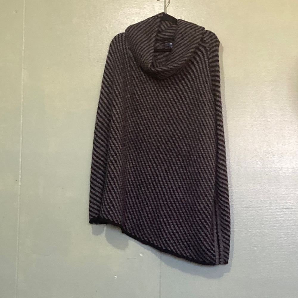 Black and grey coat